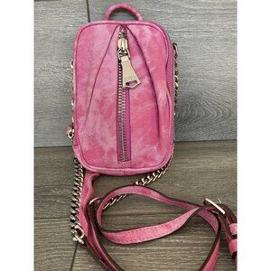 Aimee Kestenberg Leather Crossbody with RFID - Tamitha Pink